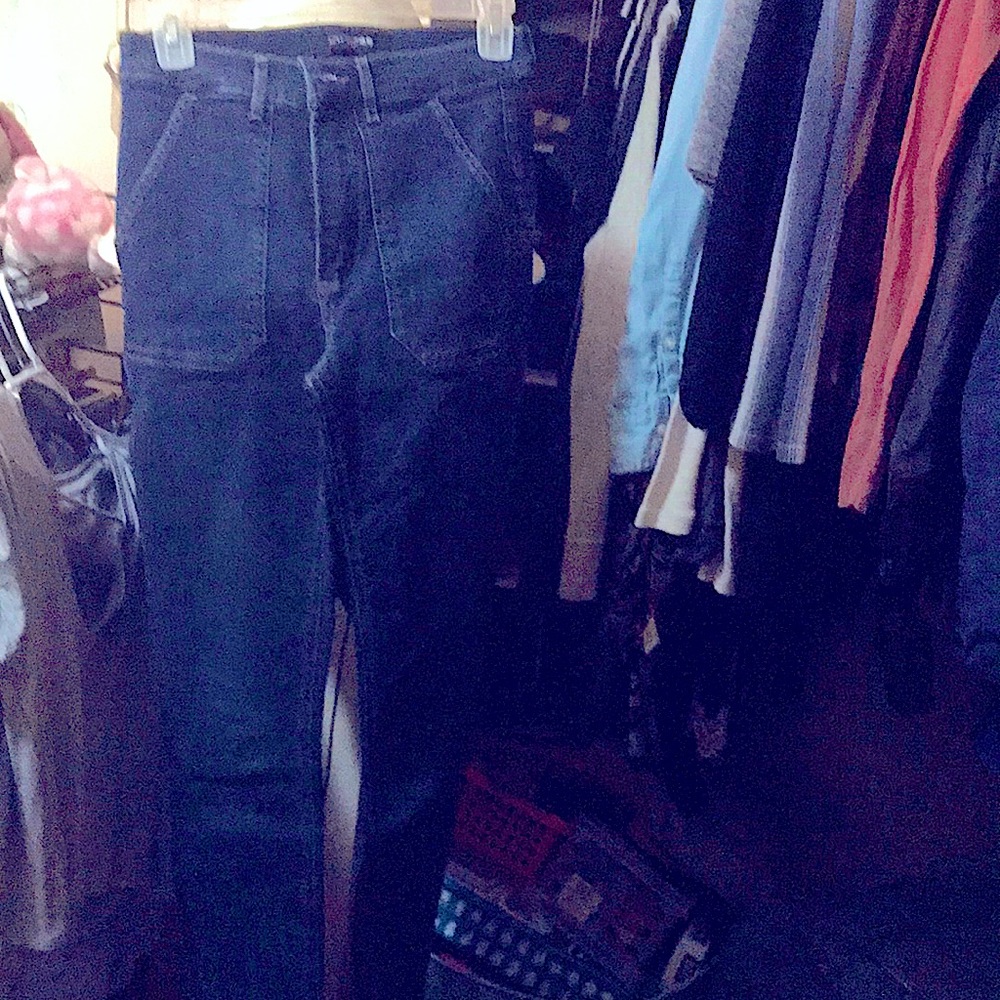 Express high wasted jeans in size 4.